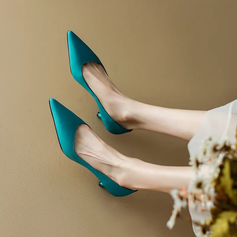 RAPHAEL SONA Slim Heel High Heels 7CM Women's-4