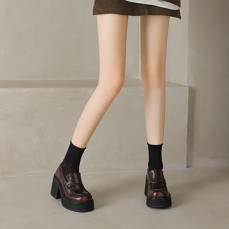 RAPHAEL SONA Loafers Women's Brown/Black-5