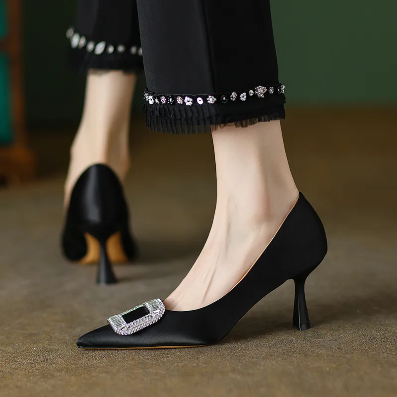 RAPHAEL SONA Slim Heel High Heels 7.5CM Women's-1