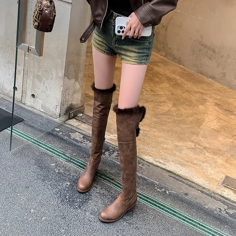 RAPHAEL SONA Over-the-knee Boots 5.5CM Women's-9