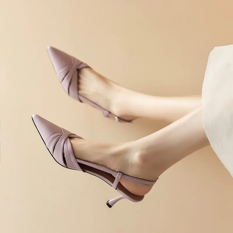 RAPHAEL SONA Slim Heel High Heels 6.5CM Women's-1