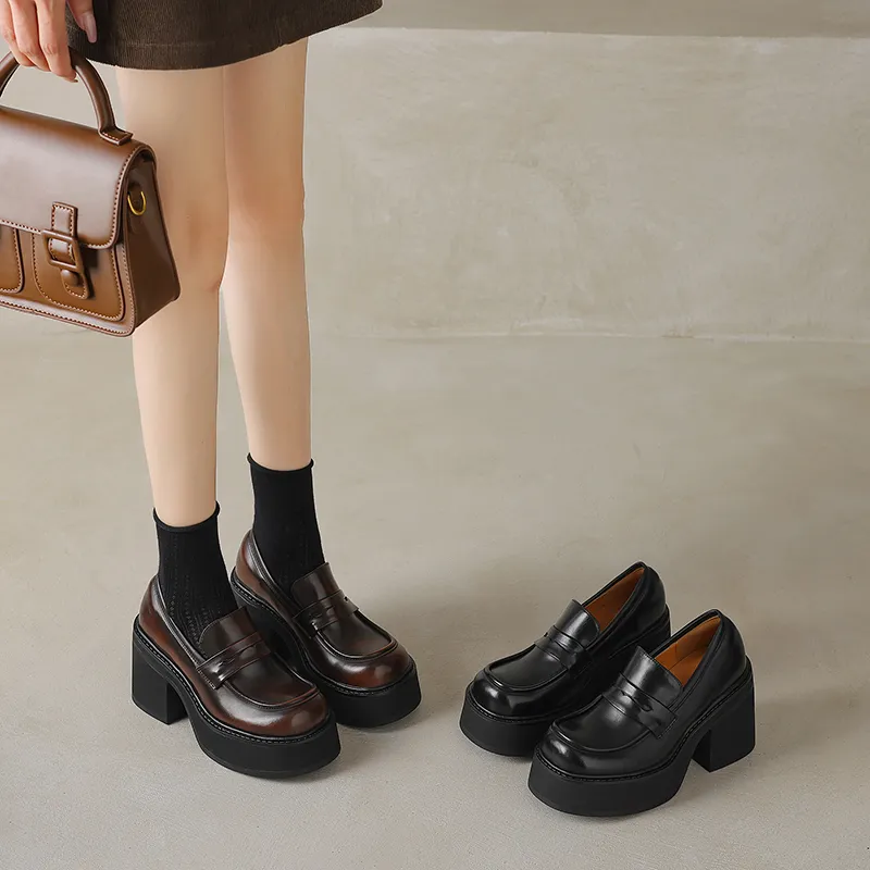 RAPHAEL SONA Loafers Women's Brown/Black-8
