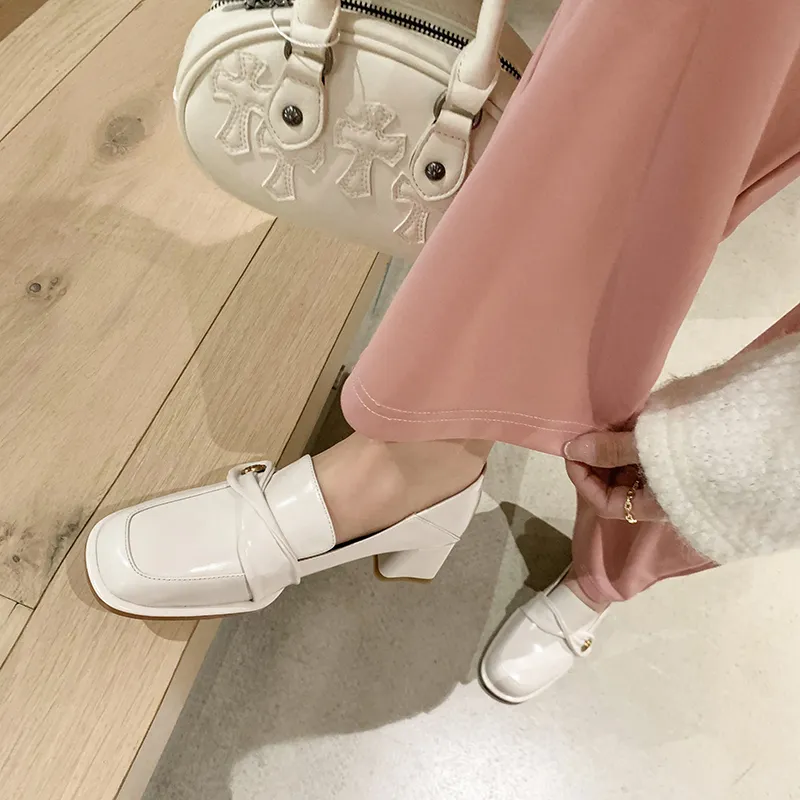 Casual Loafers Unlined Shoes 5cm Height Women's-9