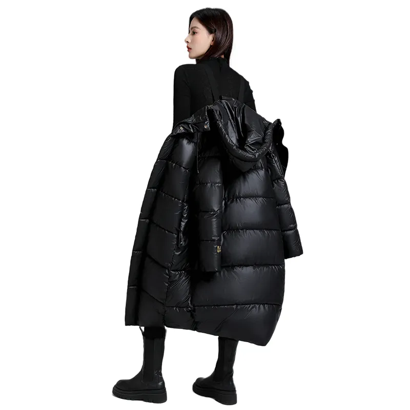 RED DRAGONFLY Puffer Jacket Women's Black-1