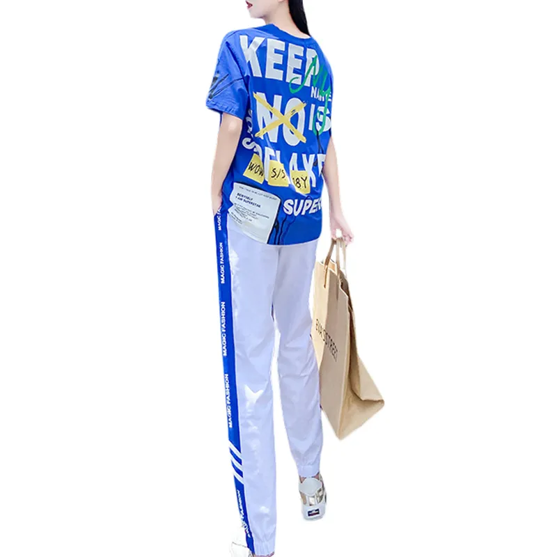 RED DRAGONFLY Casual Suit Unisex Blue-1