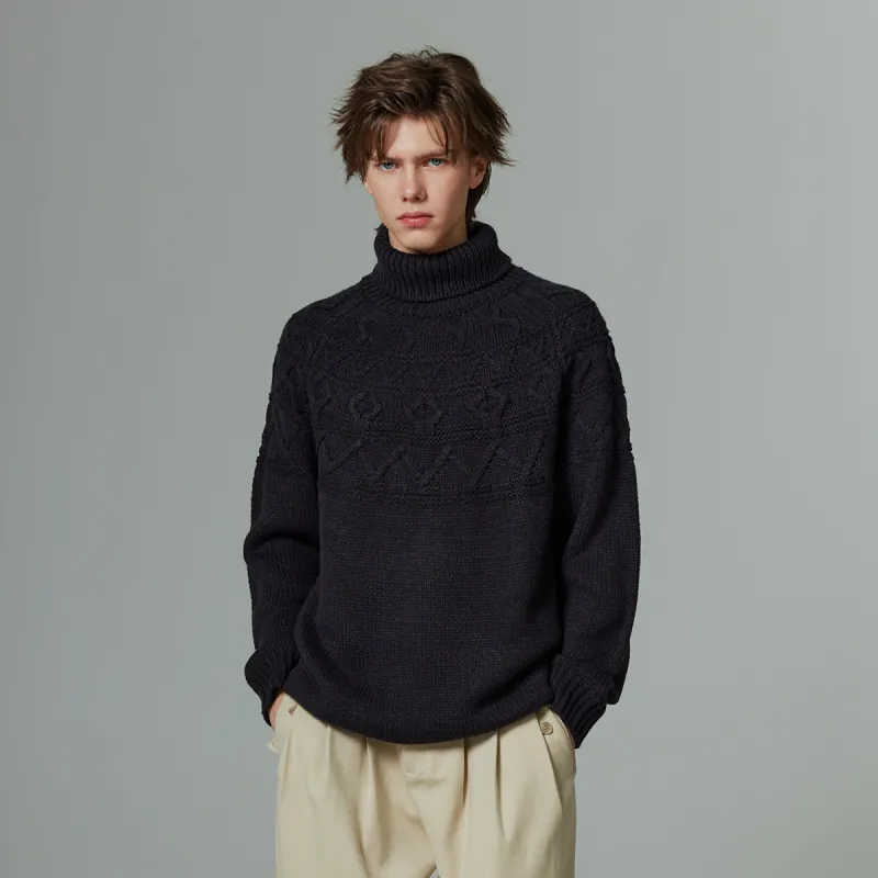 TIKIMOMOKA Knitwear Unisex Black-3