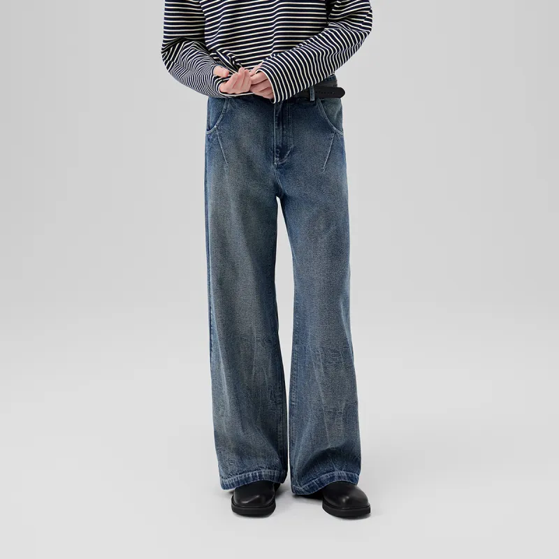 TIKIMOMOKA FW24 Jeans Unisex Blue-4
