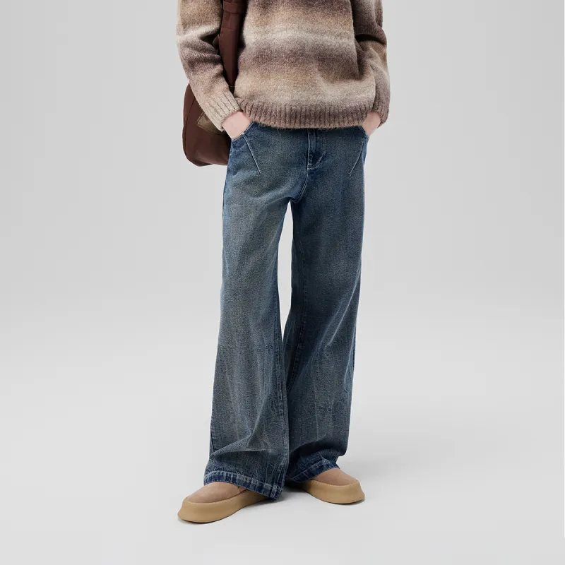 TIKIMOMOKA FW24 Jeans Unisex Blue-6