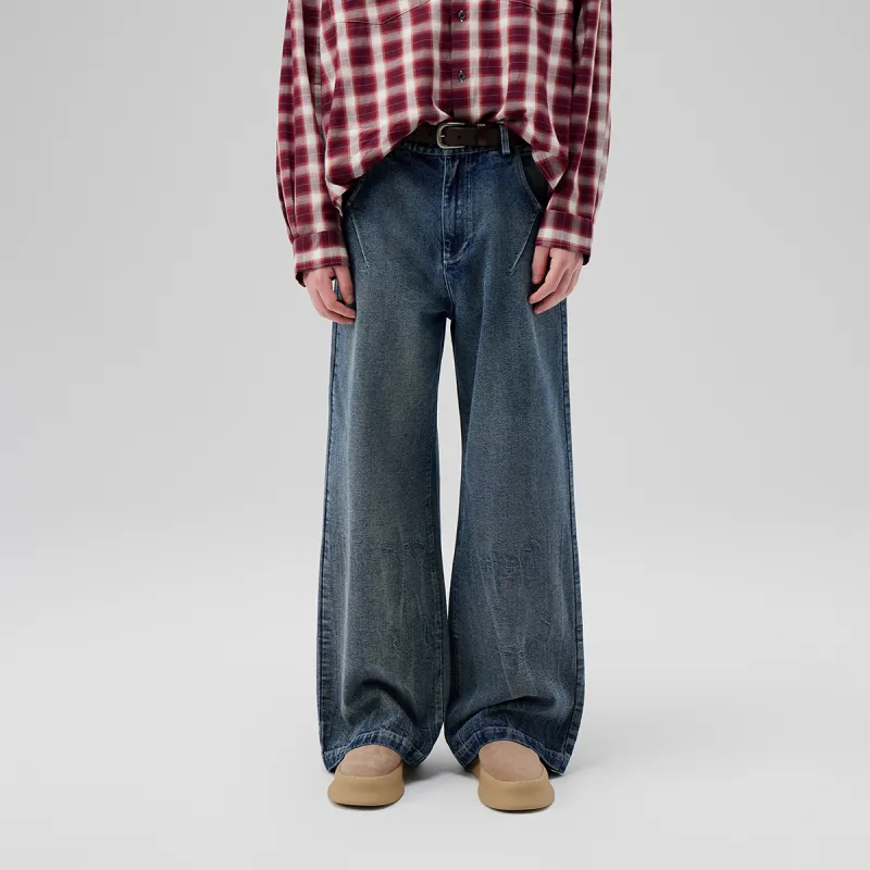 TIKIMOMOKA FW24 Jeans Unisex Blue-3
