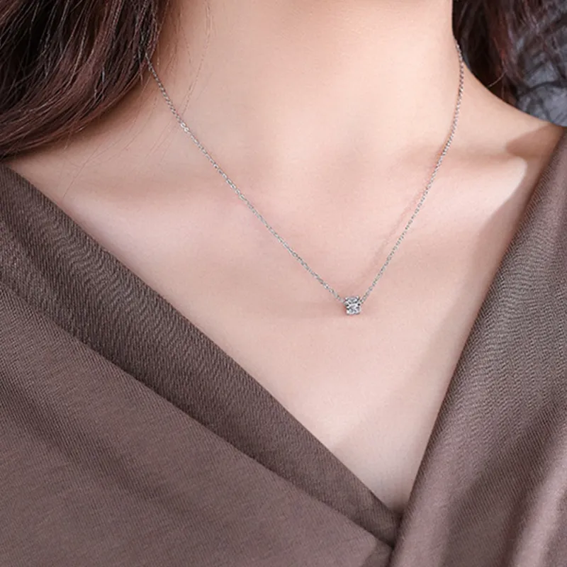 LAOYINFANG 925 Sterling Silver Necklaces Unisex-7