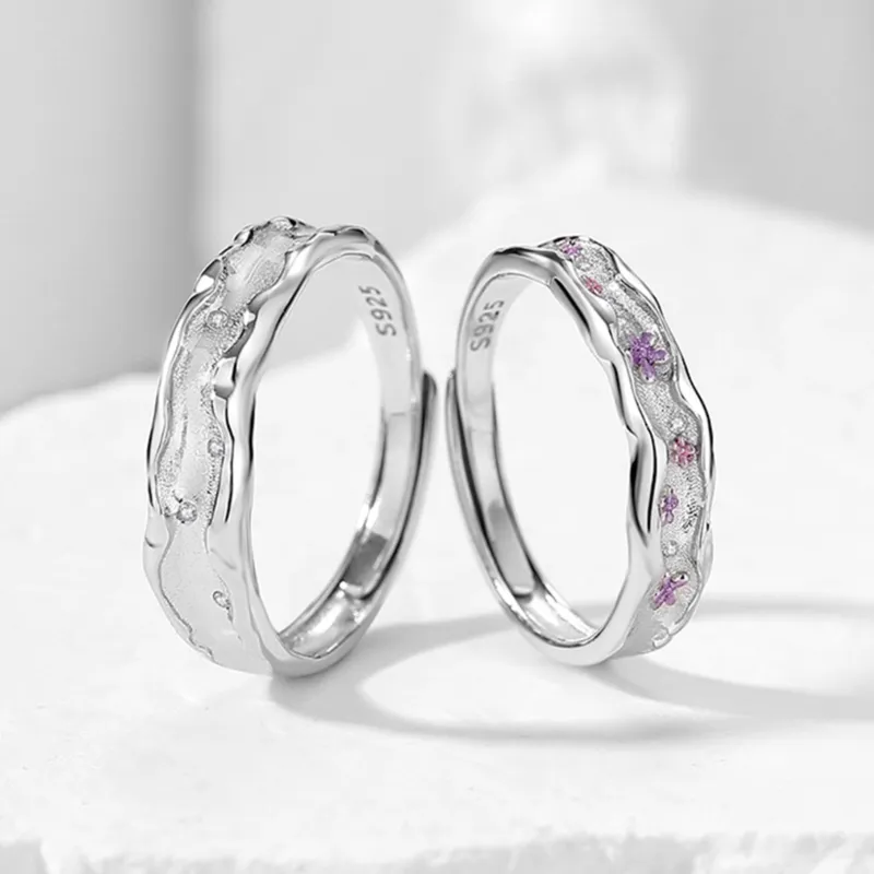 LAOYINFANG 925 Sterling Silver Rings Unisex-3