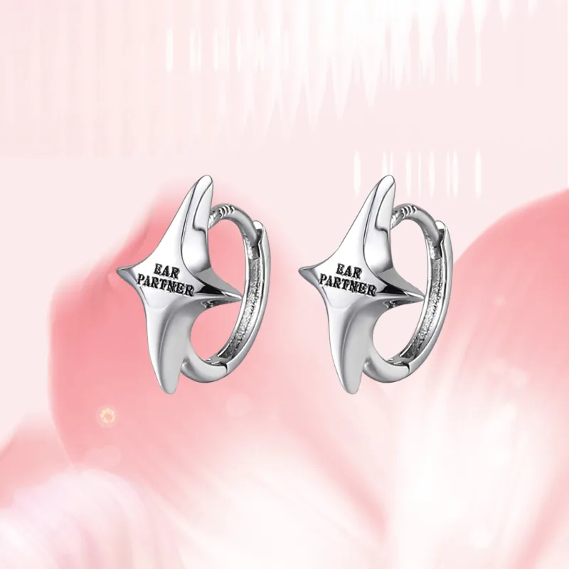 LAOYINFANG S925 Silver Earrings Unisex-2