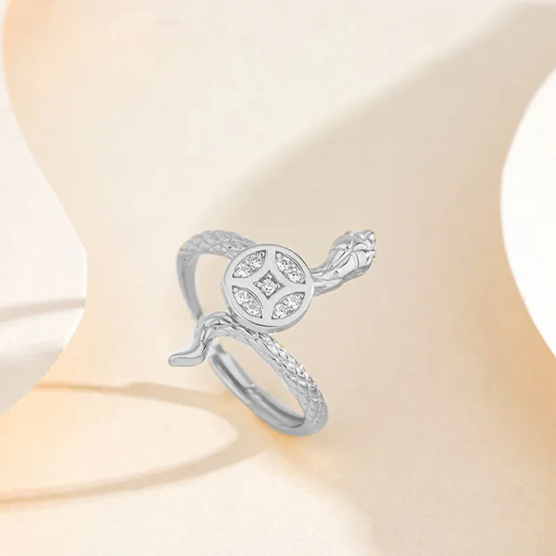 LAOYINFANG S925 Silver Rings Women's-5