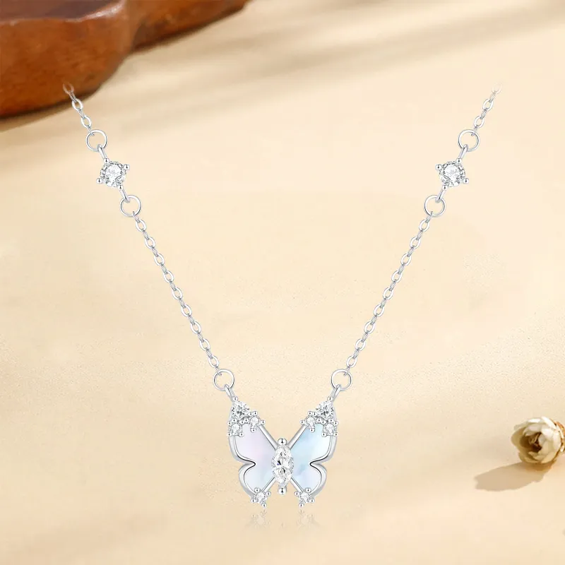 LAOYINFANG 999 Fine Silver Necklaces Women's-1