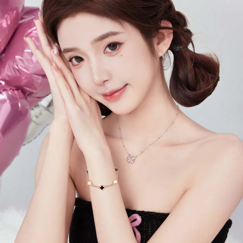 LAOYINFANG Sterling Silver Bracelets Women's-8