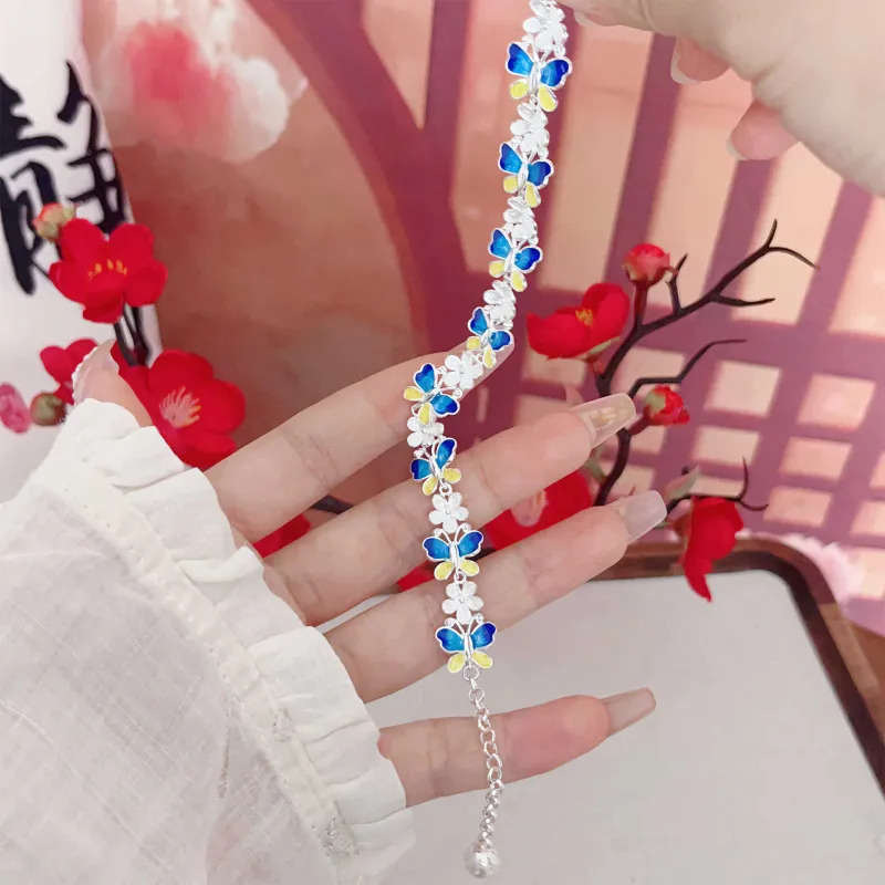 LAOYINFANG Sterling Silver Bracelets Women's-6
