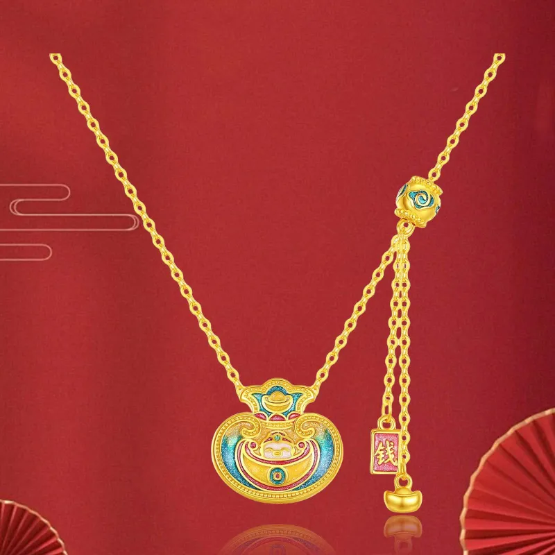 LAOYINFANG Sterling Silver 990 Necklaces Women's-2