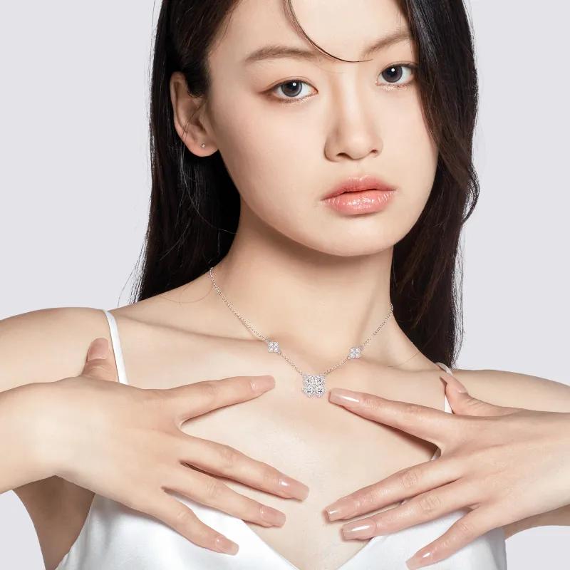 LAOYINFANG 990 Silver Sterling Silver Necklaces Women's-1