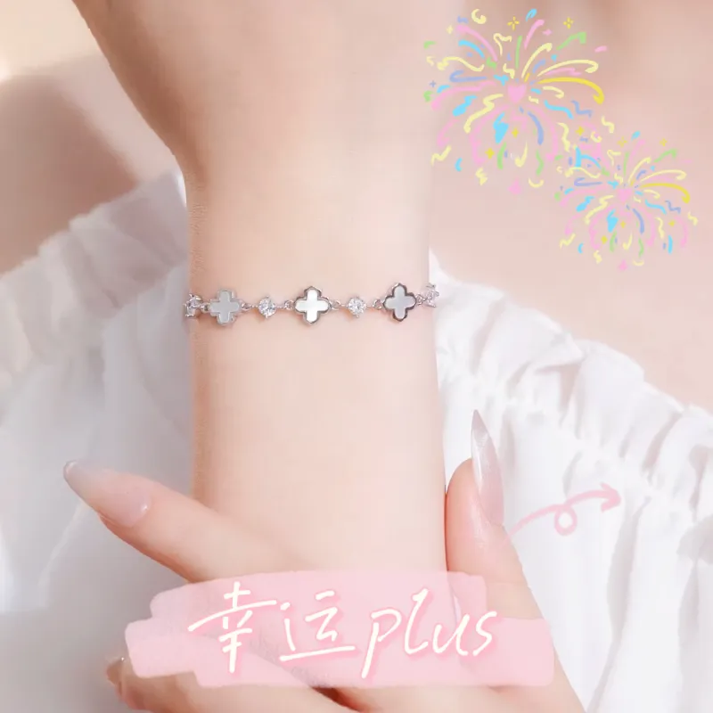LAOYINFANG 925 Sterling Silver Bracelets Women's-1
