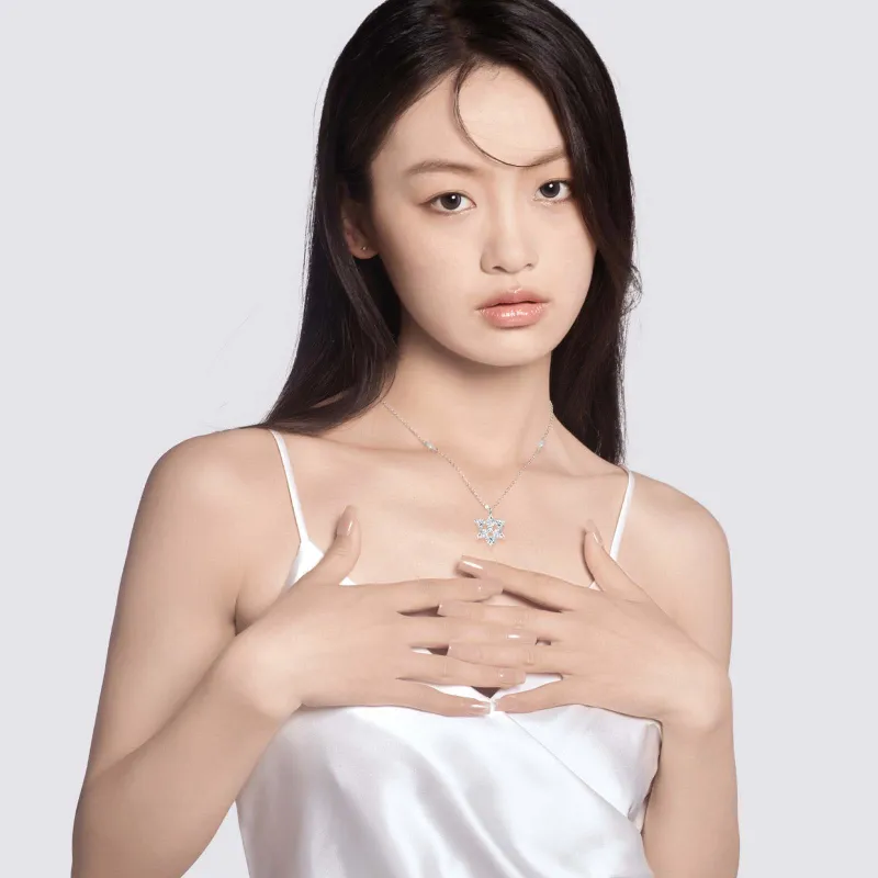 LAOYINFANG 999 Fine Silver Necklaces Women's-3