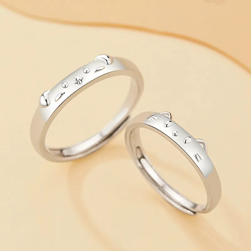 LAOYINFANG Sterling Silver Rings Unisex-4