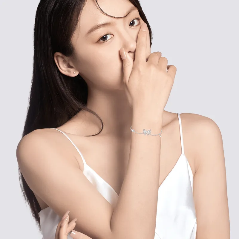 LAOYINFANG S 999 Fine Silver Pure Silver Bracelets Women's-1