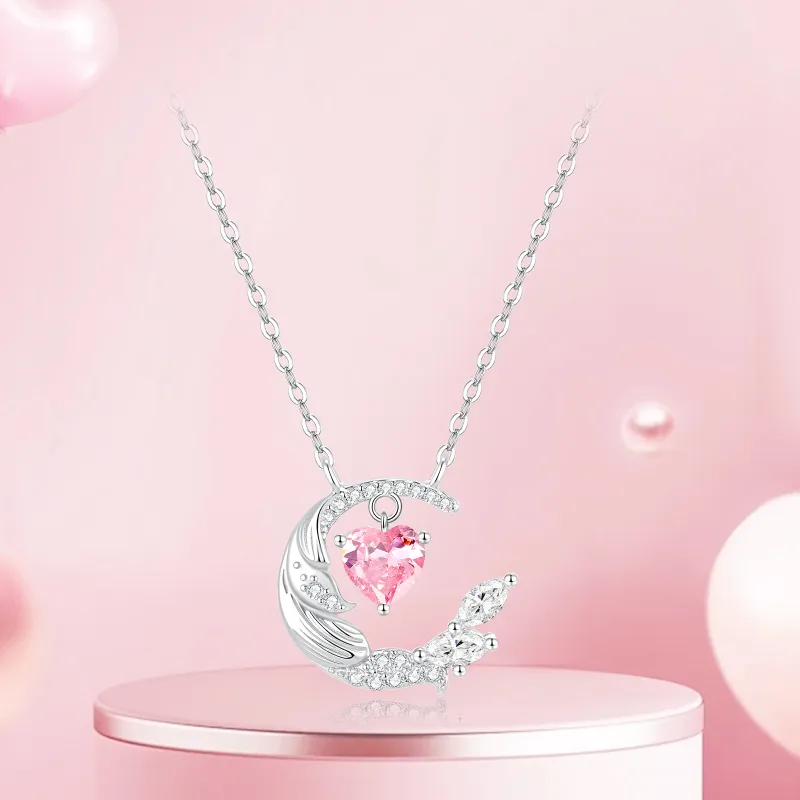 LAOYINFANG 925 Sterling Silver Necklaces Women's-4
