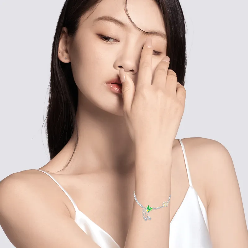 LAOYINFANG 999 Fine Silver Bracelets Women's-2