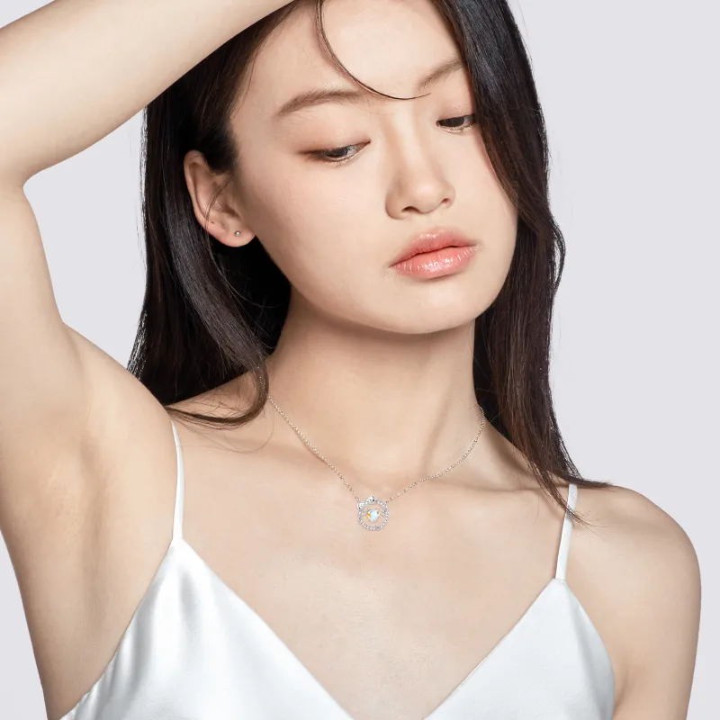 LAOYINFANG 925 Sterling Silver Necklaces Women's-1
