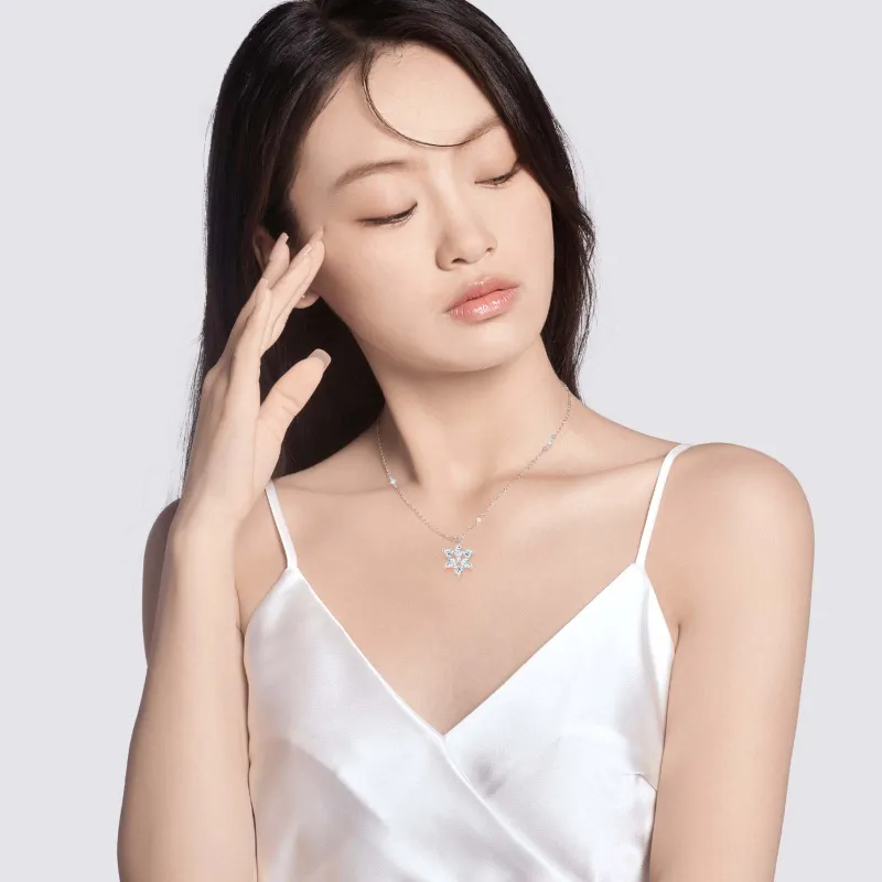 LAOYINFANG 999 Fine Silver Necklaces Women's-4