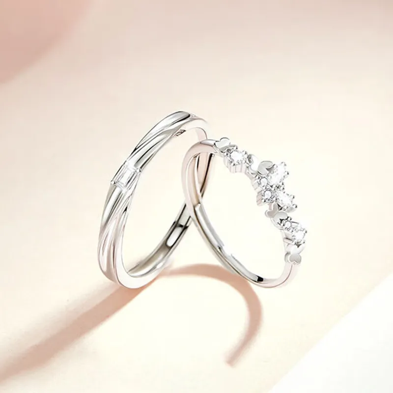 LAOYINFANG Sterling Silver Rings Unisex-4