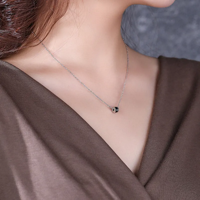 LAOYINFANG 925 Sterling Silver Necklaces Unisex-3