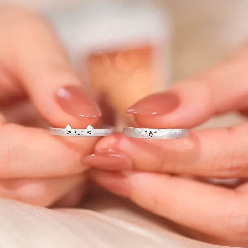 LAOYINFANG Sterling Silver Rings Unisex-1