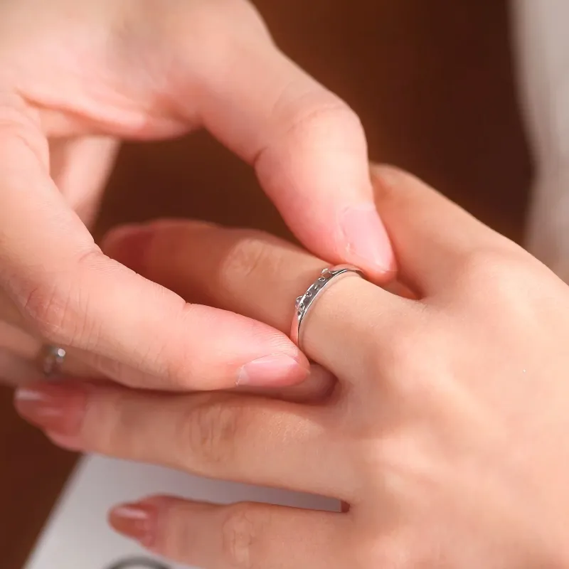 LAOYINFANG Sterling Silver Rings Unisex-2