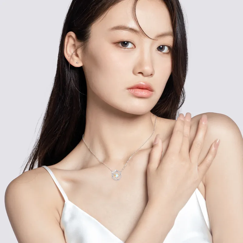 LAOYINFANG 925 Sterling Silver Necklaces Women's-2