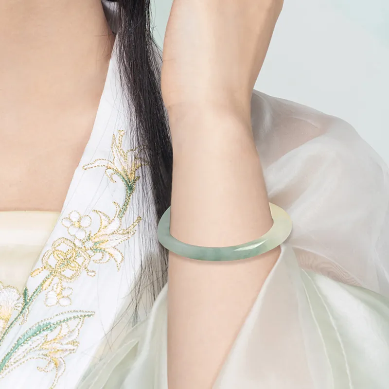 LAOYINFANG Tianshan Jade Bangles Women's-4