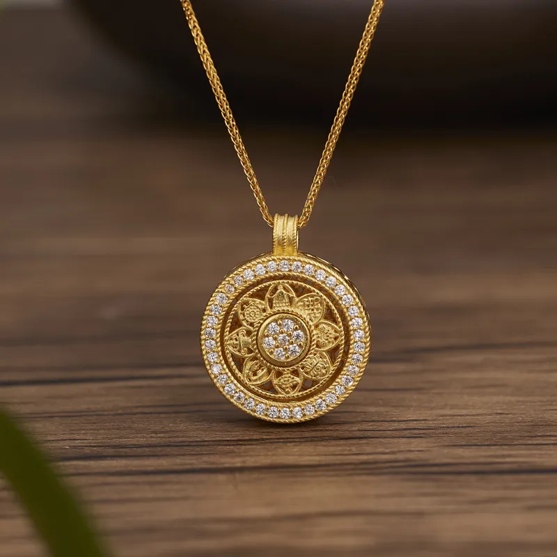 LAOYINFANG S925 Silver Necklaces Women's-1