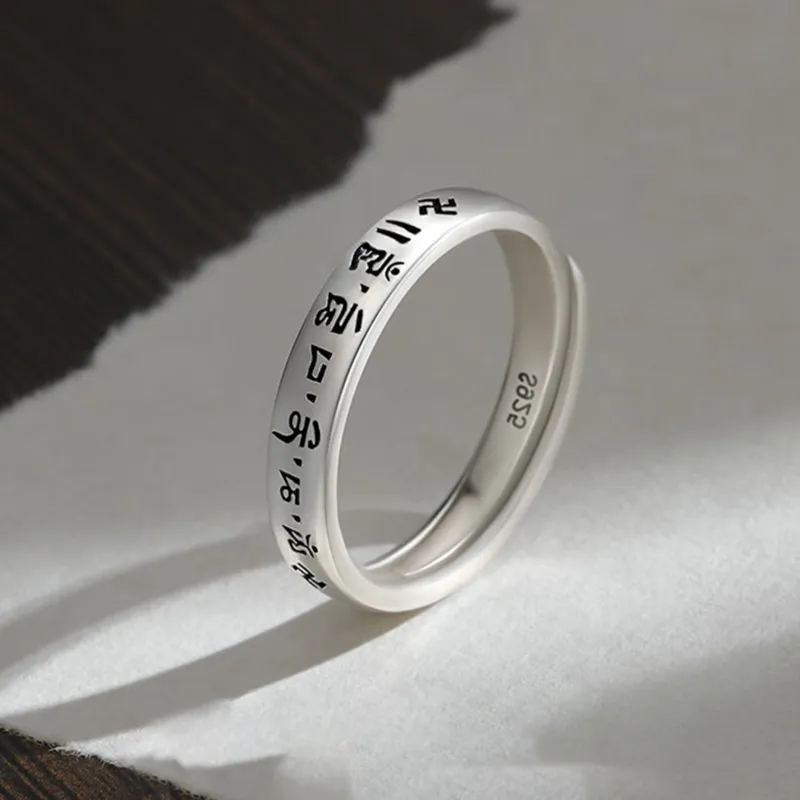 LAOYINFANG 925 Sterling Silver Rings Women's-4