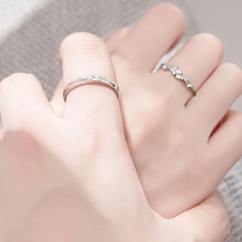 LAOYINFANG Sterling Silver Rings Unisex-2