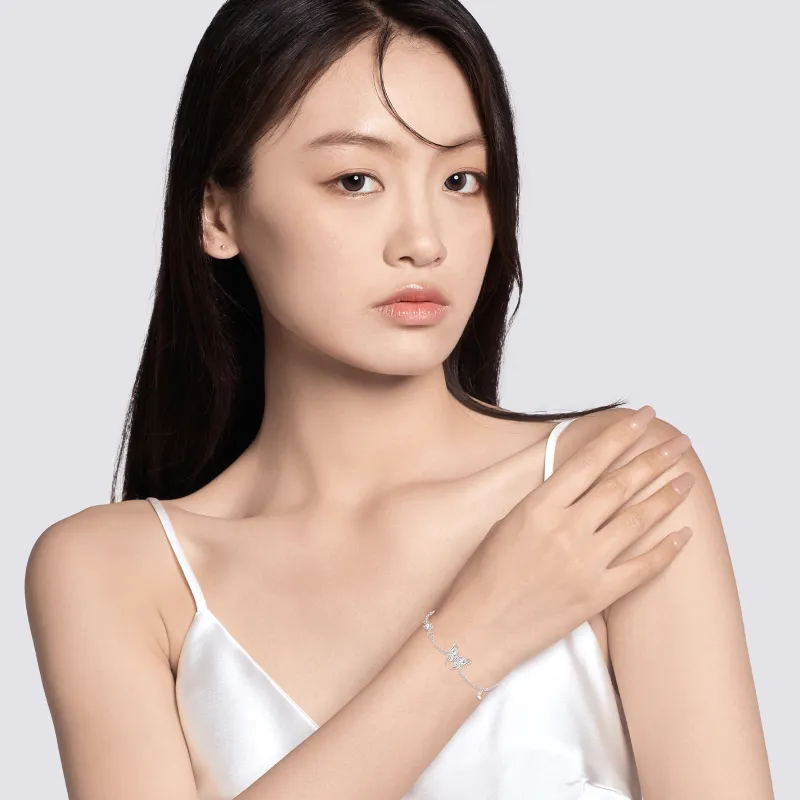 LAOYINFANG S 999 Fine Silver Pure Silver Bracelets Women's-3