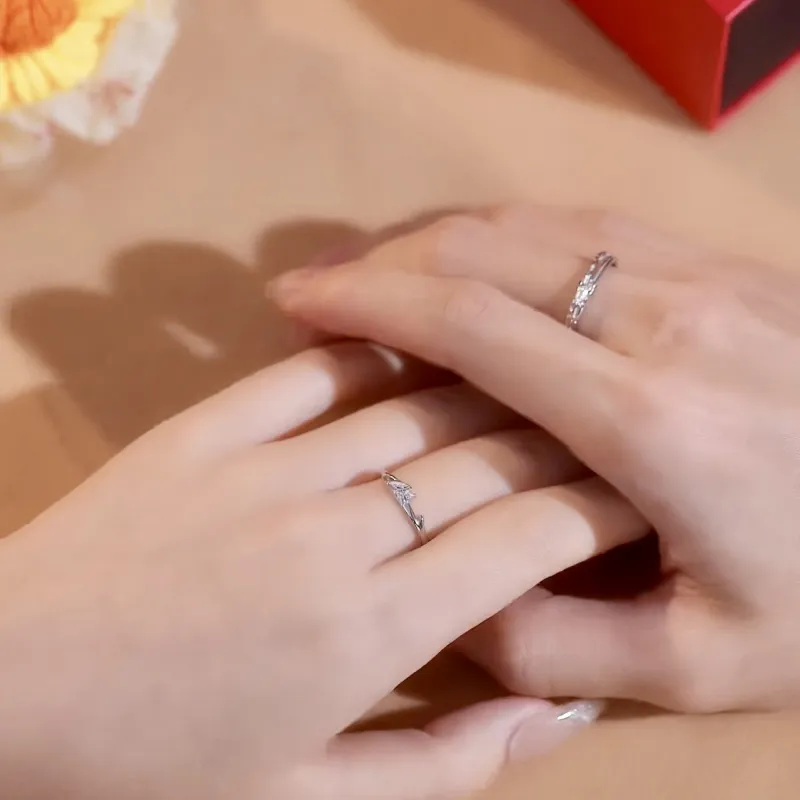LAOYINFANG 925 Sterling Silver Rings Unisex-6