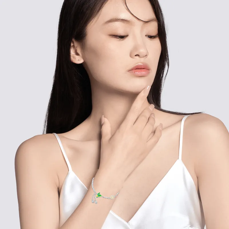 LAOYINFANG 999 Fine Silver Bracelets Women's-1