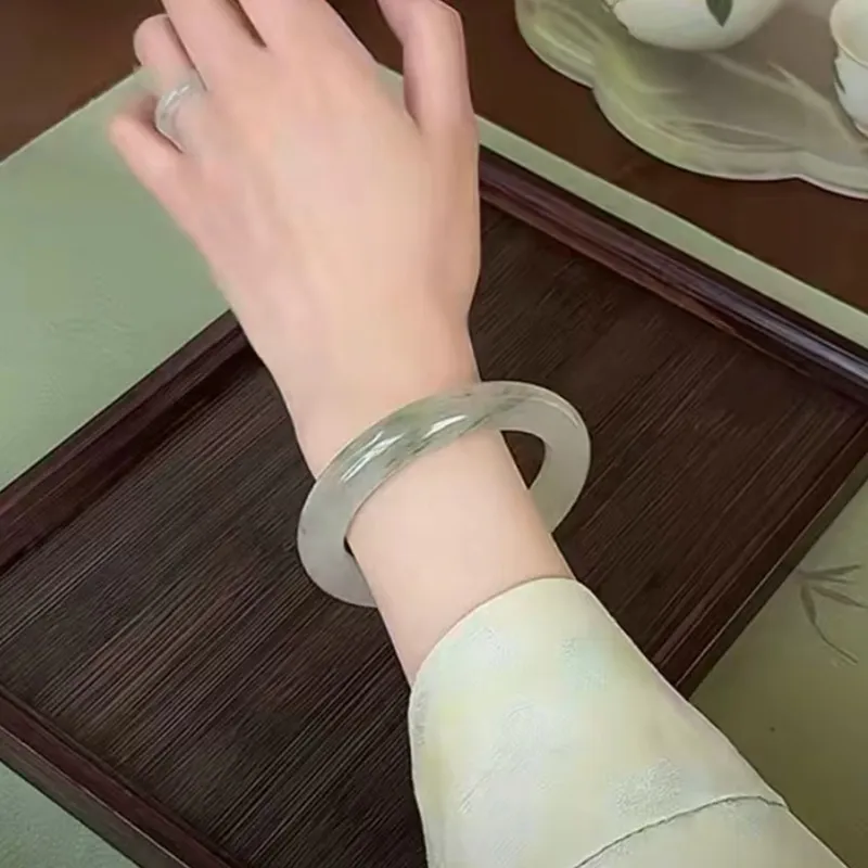 LAOYINFANG Tianshan Jade Bangles Women's-1