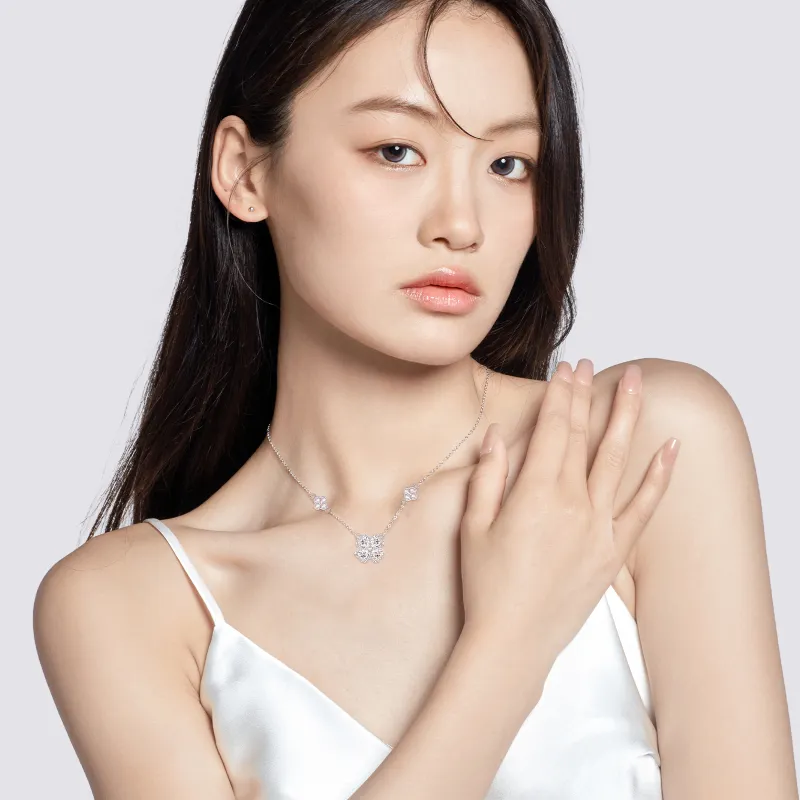 LAOYINFANG 990 Silver Sterling Silver Necklaces Women's-3
