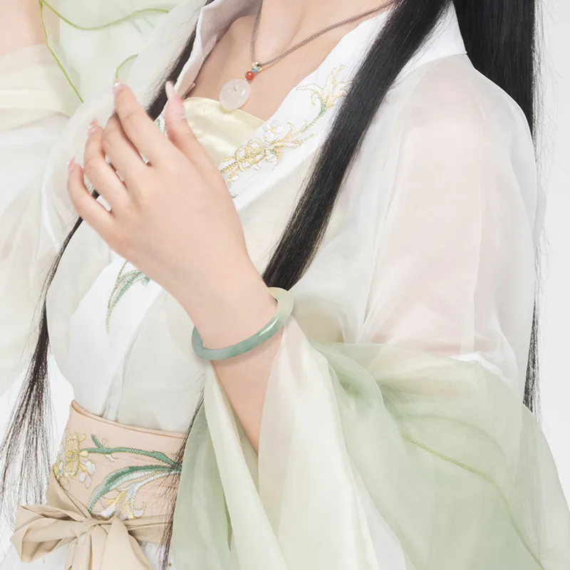 LAOYINFANG Tianshan Jade Bangles Women's-3