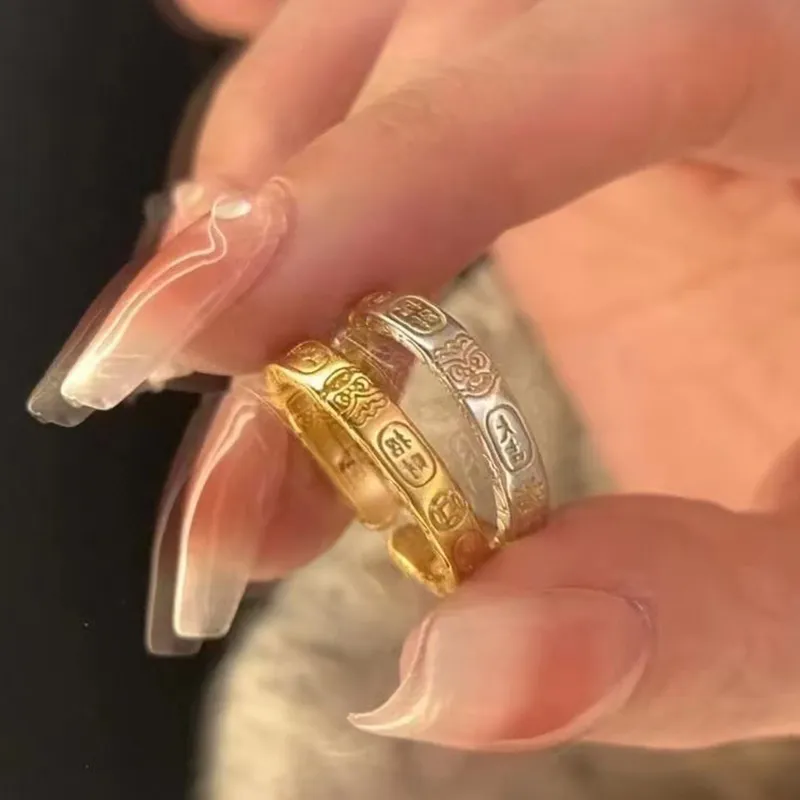 LAOYINFANG S925 Silver Rings Unisex-5