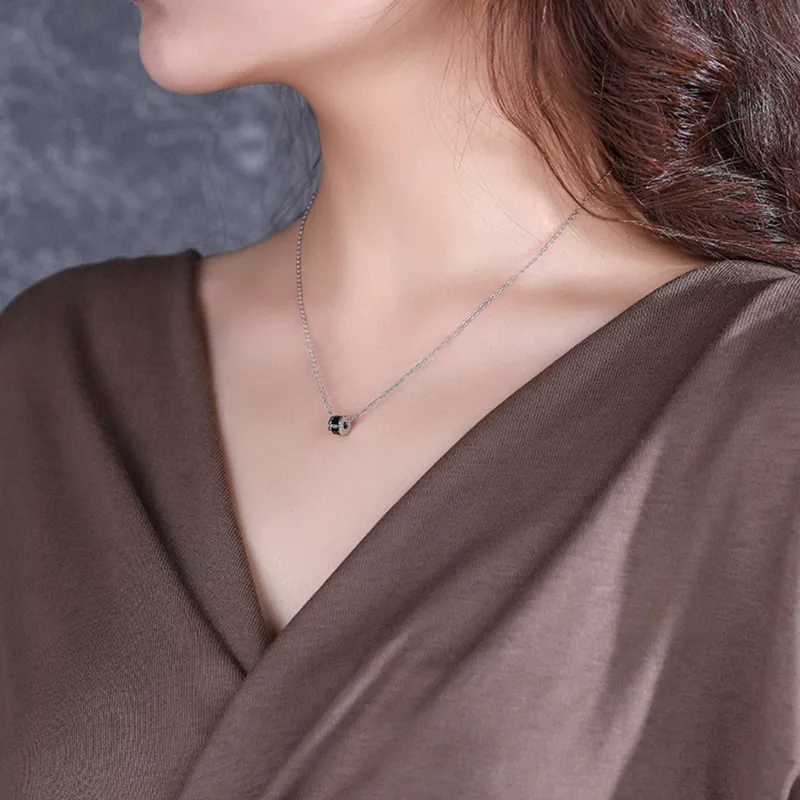 LAOYINFANG 925 Sterling Silver Necklaces Unisex-4