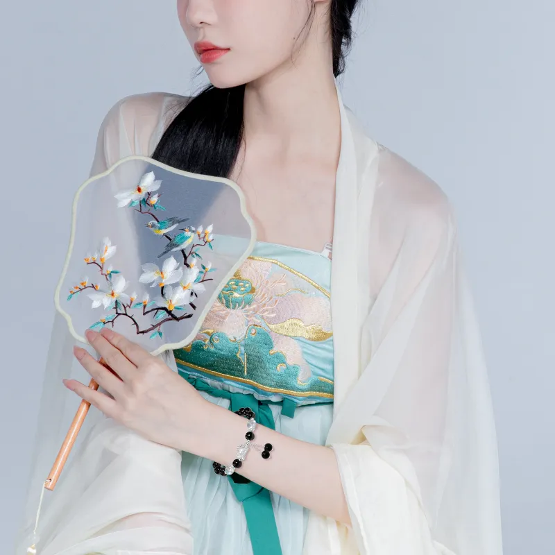 LAOYINFANG Colored Glaze Bracelets Unisex-2