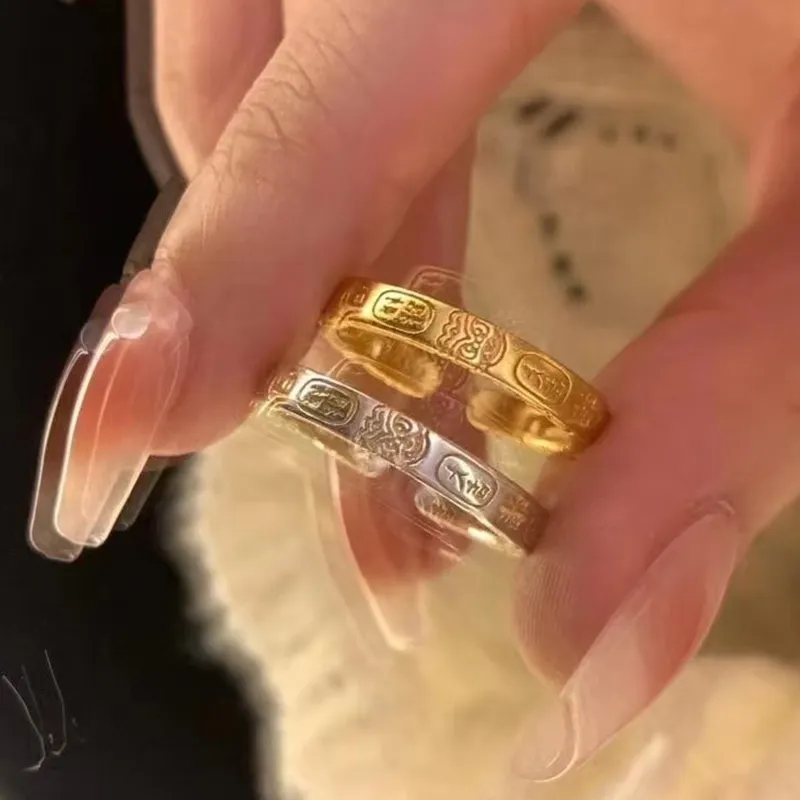 LAOYINFANG S925 Silver Rings Unisex-4