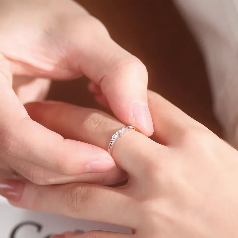 LAOYINFANG Sterling Silver Rings Unisex-4